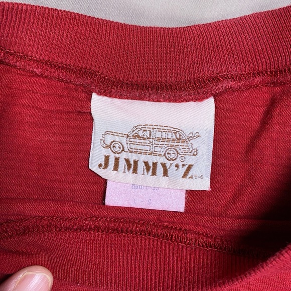 Jimmy’z Y2K Vintage Surfer Crew Neck T-Shirt Size L - Picture 7 of 10